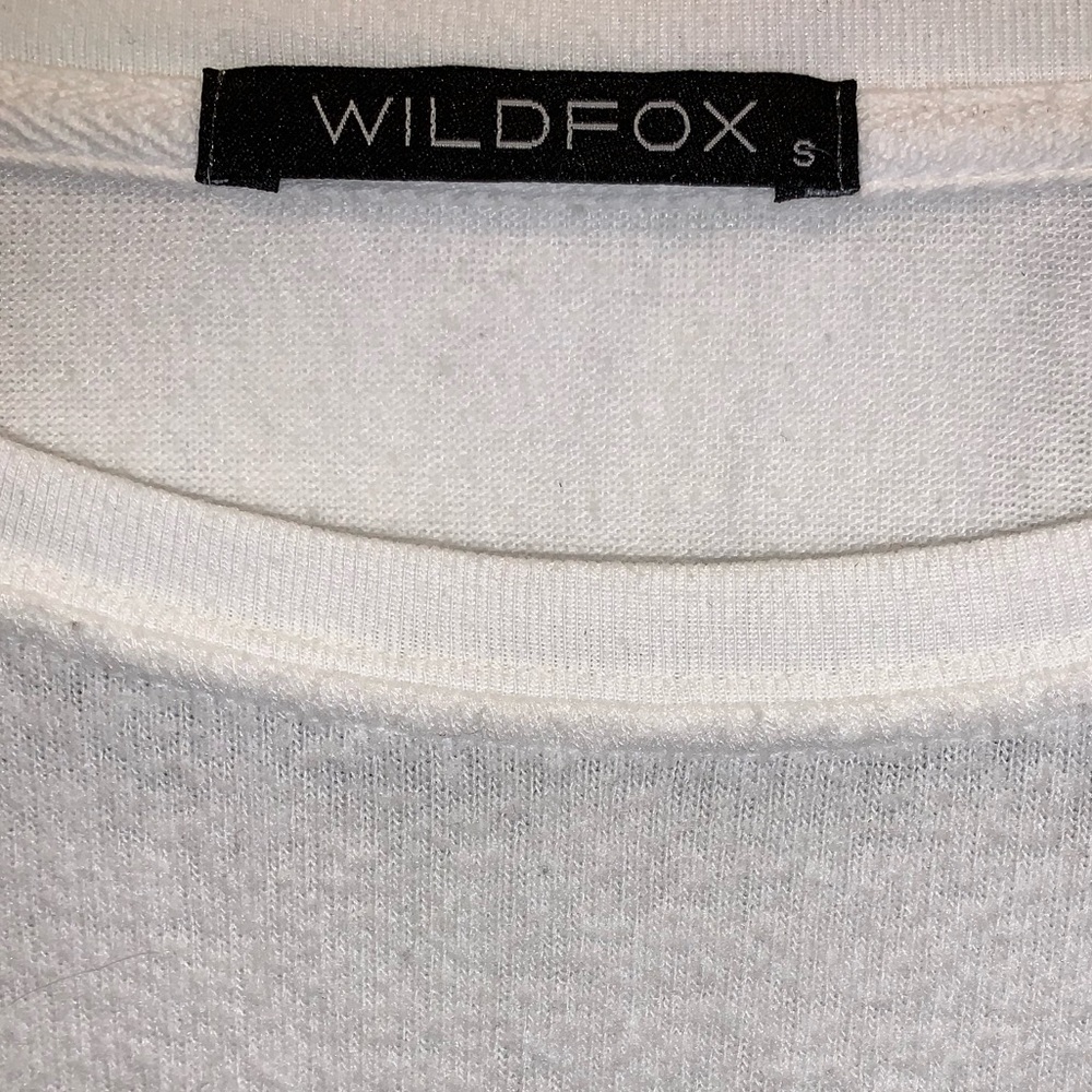 Wildfox Bisous Lipstick Sweatshirt - Picture 5 of 5